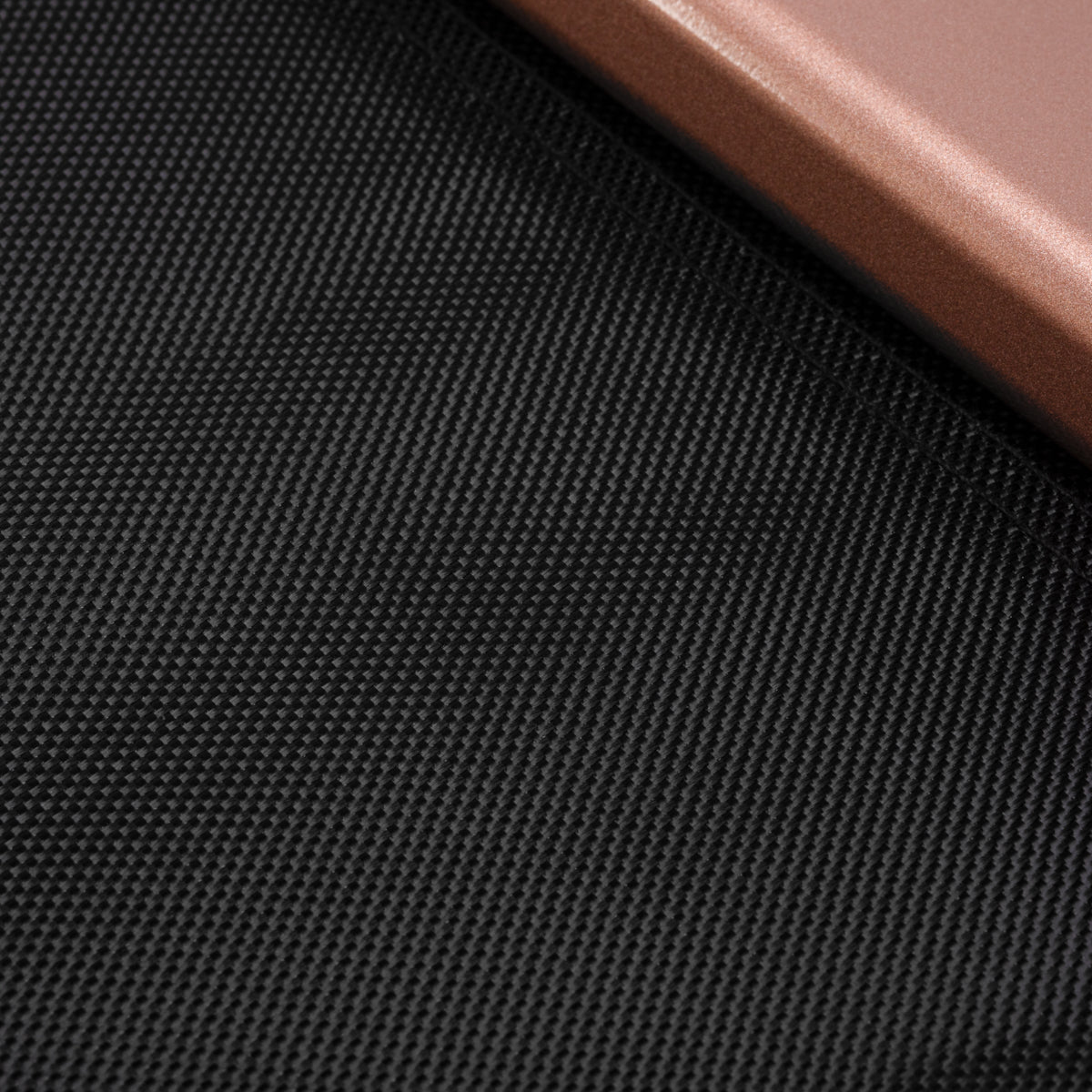 ActiveShop Aluminium Makeup Chair Rose Gold - close-up of the upholstery and construction details