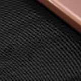 ActiveShop Aluminium Makeup Chair Rose Gold - close-up of the upholstery and construction details