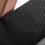 ActiveShop Aluminium Makeup Chair Rose Gold - close-up of the upholstery and construction details