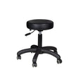 ActiveShop AM-303-2 Beauty Stool Black - full product view at an angle on a white background