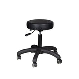 ActiveShop AM-303-2 Beauty Stool Black - full product view at an angle on a white background