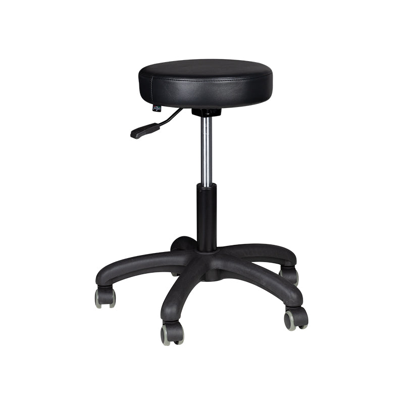ActiveShop AM-303-2 Beauty Stool Black - full product view on a white background