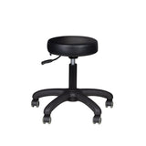 ActiveShop AM-303-2 Beauty Stool Black - full product view on a white background