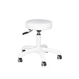 ActiveShop AM-303-2 Beauty Stool White - full product view at an angle on a white background
