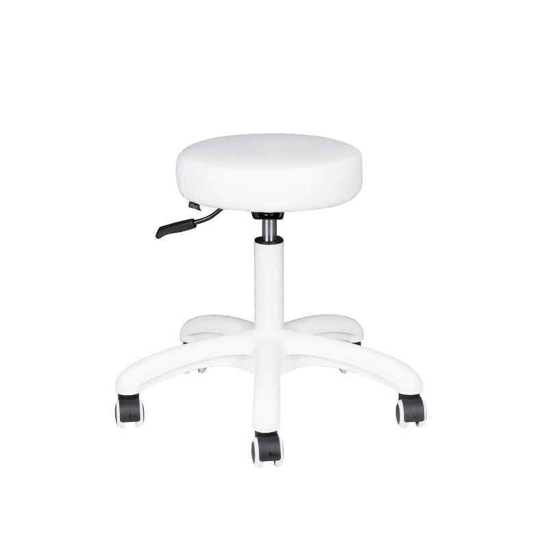ActiveShop AM-303-2 Beauty Stool White - full product view on a white background