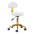 ActiveShop AM-304G Beauty Chair White - full product view at an angle on a white background