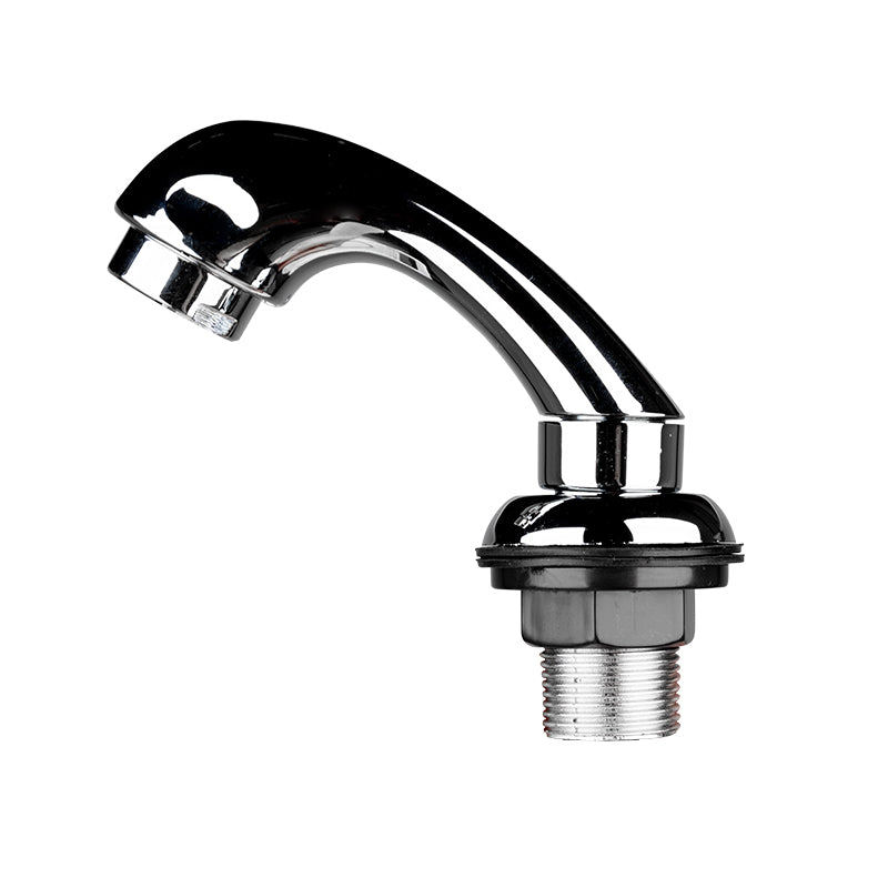 ActiveShop Backwash Unit Handset - chrome basin handset on a white background