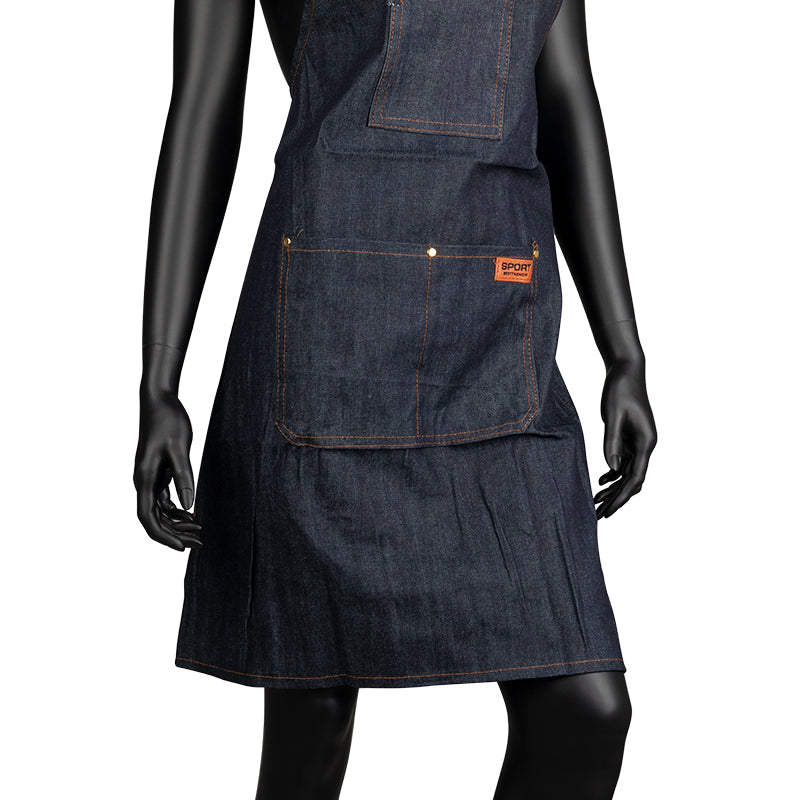 ActiveShop Barber Apron BB-05 - displayed in a styled studio photograph