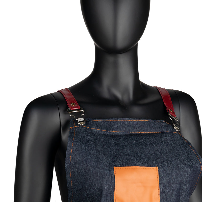 ActiveShop Barber Apron BB-16 - displayed in a styled studio photograph