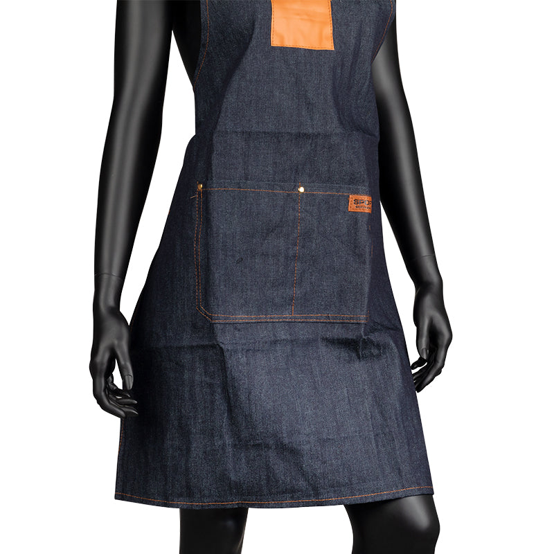 ActiveShop Barber Apron BB-16 - displayed in a styled studio photograph