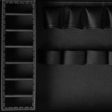 ActiveShop Barber Hairdressing Case White & Black - product displayed with its packaging on a dark background