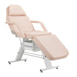 ActiveShop Basic 202 Hydraulic Beauty Bed With Trays Pink - full product view at an angle on a white background