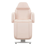 ActiveShop Basic 202 Hydraulic Beauty Bed With Trays Pink - full product view on a white background