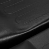 ActiveShop Basic 210 Hydraulic Beauty Bed Black - close-up of the upholstery and construction details