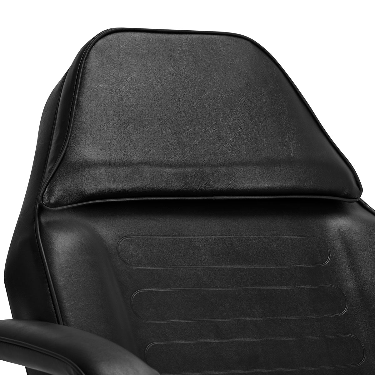 ActiveShop Basic 210 Hydraulic Beauty Bed Black - displayed in a professional treatment-room setting