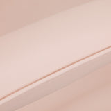 ActiveShop Basic 210 Hydraulic Beauty Bed Pink - close-up of the upholstery and construction details