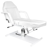 ActiveShop Basic 210 Hydraulic Beauty Bed White - full product view on a white background