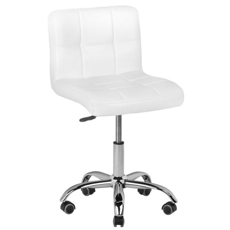 ActiveShop Beauty Chair A-5299 White - full product view at an angle on a white background