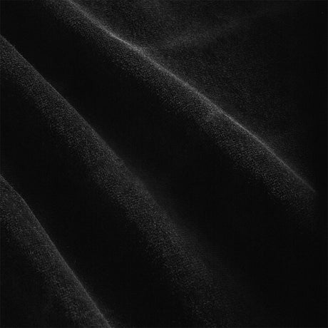 ActiveShop Beauty Chair / Bed Sheet Elastic Cover 70cm × 190cm Velour Black - close-up of the upholstery and construction details