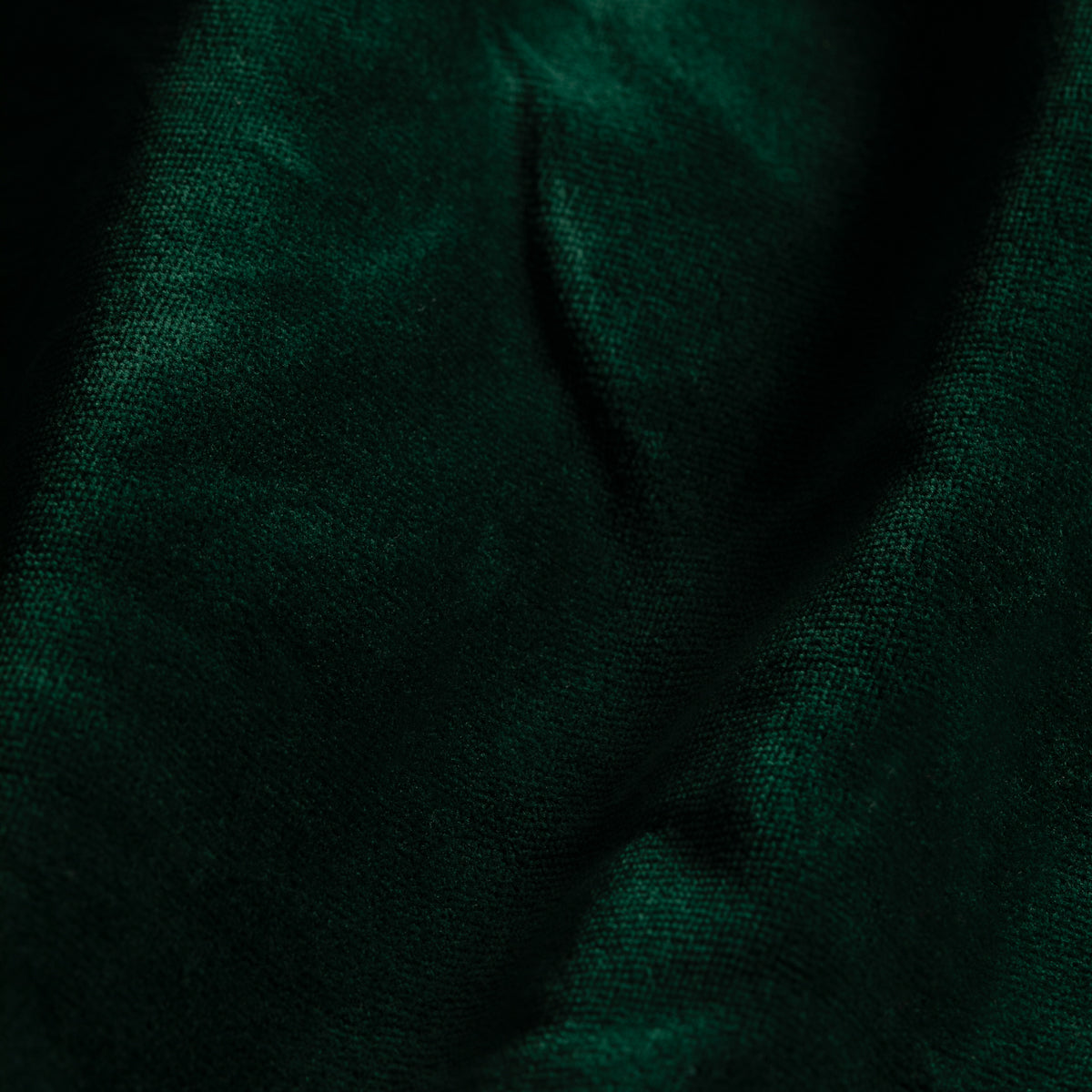 ActiveShop Beauty Chair / Bed Sheet Elastic Cover 70cm × 190cm Velour Bottle Green - close-up of the upholstery and construction details