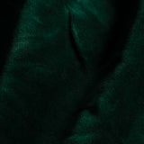 ActiveShop Beauty Chair / Bed Sheet Elastic Cover 70cm × 190cm Velour Bottle Green - close-up of the upholstery and construction details