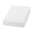 ActiveShop Beauty Chair / Bed Sheet Elastic Cover 70cm × 190cm Velour White - full product view at an angle on a white background