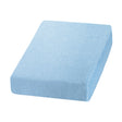 ActiveShop Beauty Chair / Bed Terry Sheet Elastic Cover 70cm × 190cm Blue - full product view at an angle on a white background