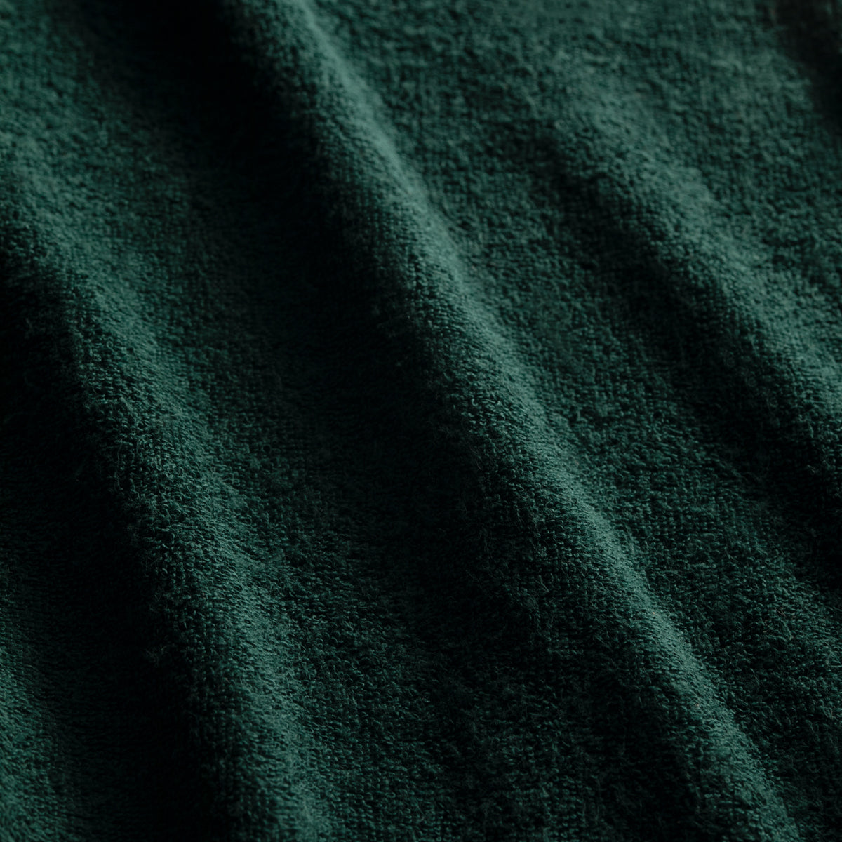 ActiveShop Beauty Chair / Bed Terry Sheet Elastic Cover 70cm × 190cm Bottle Green - close-up of the upholstery and construction details