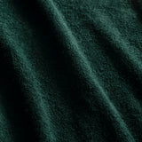 ActiveShop Beauty Chair / Bed Terry Sheet Elastic Cover 70cm × 190cm Bottle Green - close-up of the upholstery and construction details