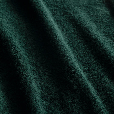 ActiveShop Beauty Chair / Bed Terry Sheet Elastic Cover 70cm × 190cm Bottle Green - close-up of the upholstery and construction details