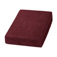 ActiveShop Beauty Chair / Bed Terry Sheet Elastic Cover 70cm × 190cm Brown - full product view at an angle on a white background