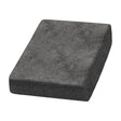 ActiveShop Beauty Chair / Bed Terry Sheet Elastic Cover 70cm × 190cm Graphite - full product view at an angle on a white background