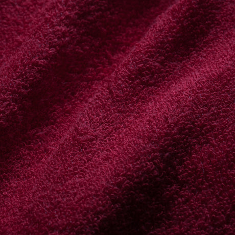 ActiveShop Beauty Chair / Bed Terry Sheet Elastic Cover 70cm × 190cm Maroon - close-up of the upholstery and construction details