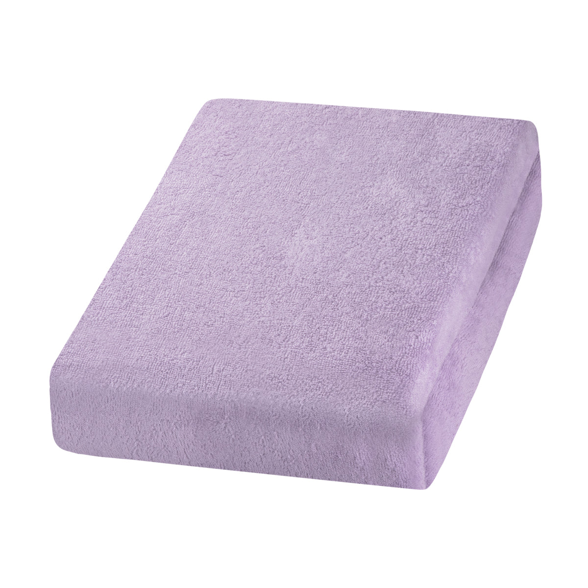 ActiveShop Beauty Chair / Bed Terry Sheet Elastic Cover 70cm × 190cm Violet - full product view at an angle on a white background