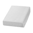 ActiveShop Beauty Chair / Bed Terry Sheet Elastic Cover 70cm × 190cm White - full product view at an angle on a white background