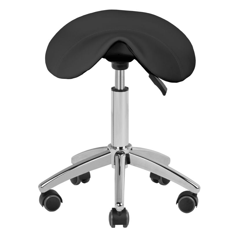 ActiveShop Beauty Stool AM-302 Black - full product view on a white background