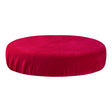 ActiveShop Beauty Stool Elastic Cover 35-40cm Velour Fuchsia - full product view at an angle on a white background