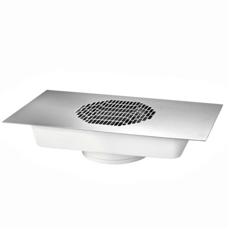 ActiveShop Built-In Silver Dust Collector - complete device isolated on a white background
