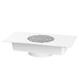 ActiveShop Built-in White Dust Collector - complete device isolated on a white background