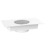 ActiveShop Built-in White Dust Collector - device housing and functional components shown on a white background