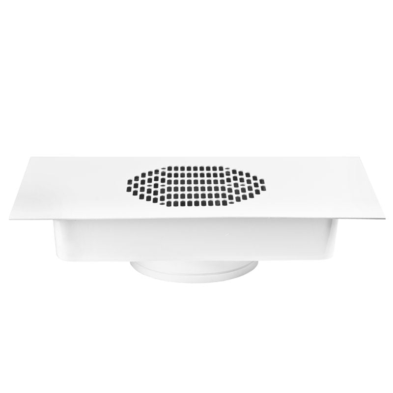 ActiveShop Built-in White Dust Collector - device housing and functional components shown on a white background