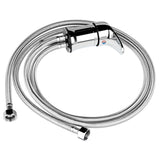 ActiveShop Chrome Backwash Unit Mixer Tap - chrome basin fitting on a white background