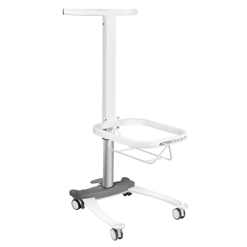 ActiveShop Comfort Mobile Pedicure Bowl Stand With Height Adjustment - full product view on a white background