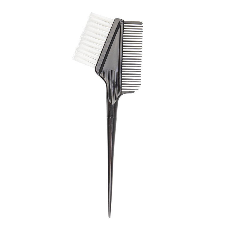 ActiveShop D-08 Hair Colouring Brush With Comb Black - isolated on a white background