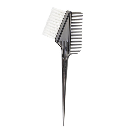 ActiveShop D-08 Hair Colouring Brush With Comb Black - isolated on a white background