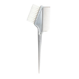 ActiveShop D-08 Hair Colouring Brush With Comb Silver - isolated on a white background