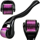 ActiveShop Derma Roller For Mesotherapy With 540 Steel Needles Black Various Sizes - isolated on a white background