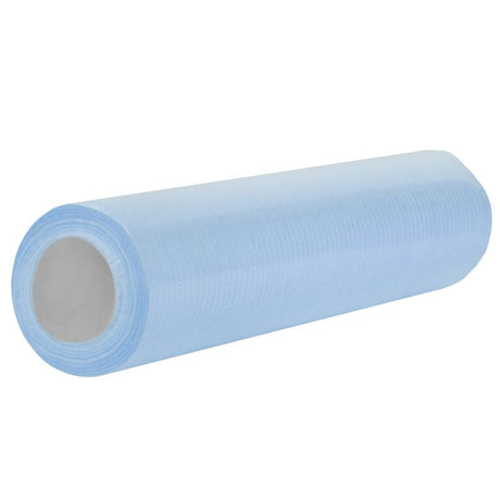 ActiveShop Disposable Blue Cosmetic Drape - isolated on a white background