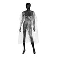 ActiveShop Disposable Hairdresser / Barber Cape 120 × 150cm 100 pcs - isolated on a white background