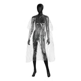 ActiveShop Disposable Hairdresser / Barber Cape 120 × 150cm 100 pcs - isolated on a white background